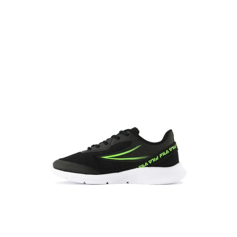 FILA KIDS Optix 3 Cushioning Wear Resistant Low Top Kids' Running Shoes Black Kids'-0