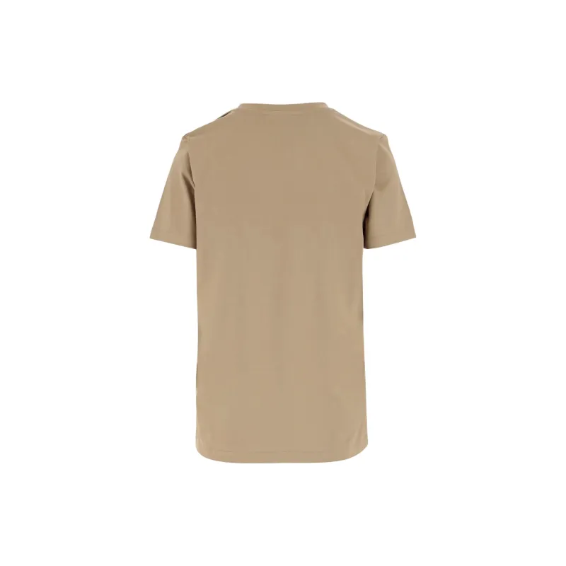BALMAIN Logo Printed Crewneck T Shirt-1