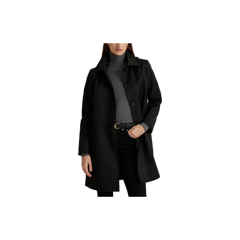 Polo Ralph Lauren Single Breasted Hooded Coat-3