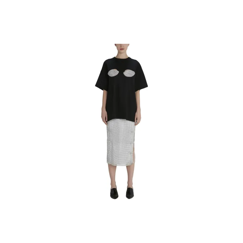 Christopher Kane T-Shirts Women's Black-1