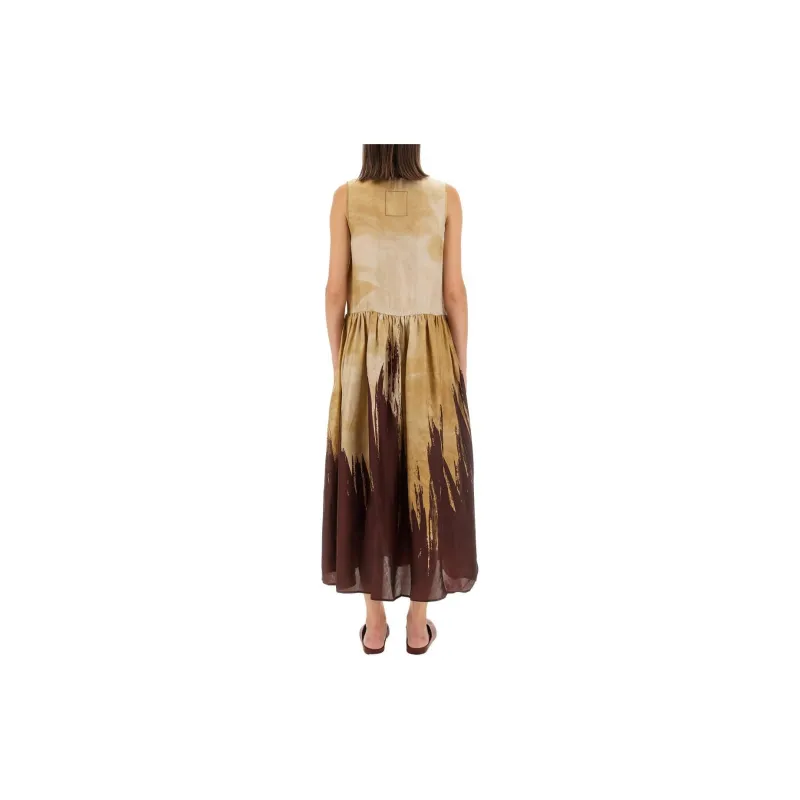 UMA WANG Tie-Dyed Effect Alvy Dress-1