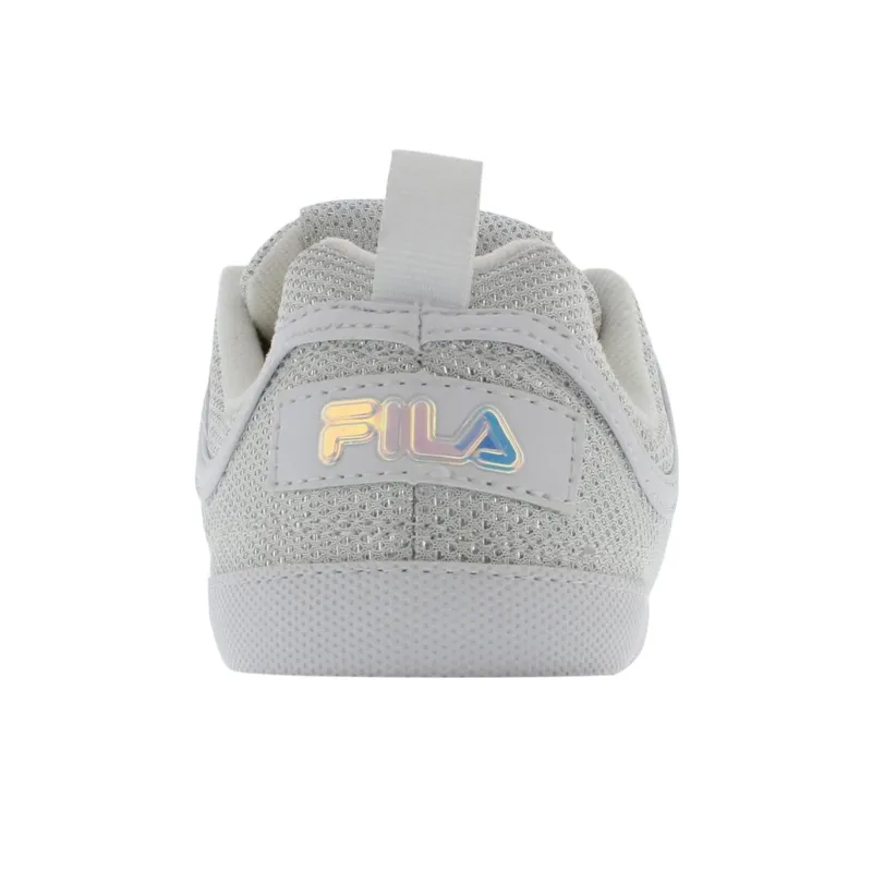 FILA KIDS Cushioning Wear Resistant Low Top Kids Lifestyle Shoes White Kids'-2