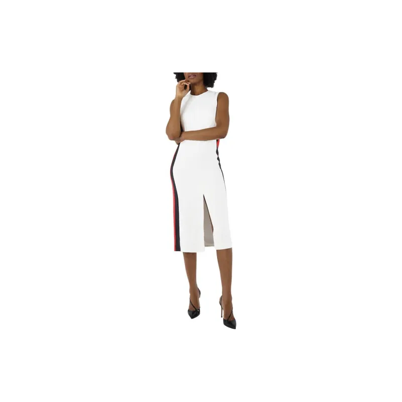 Burberry 2000s Stripe detailing Dress-2