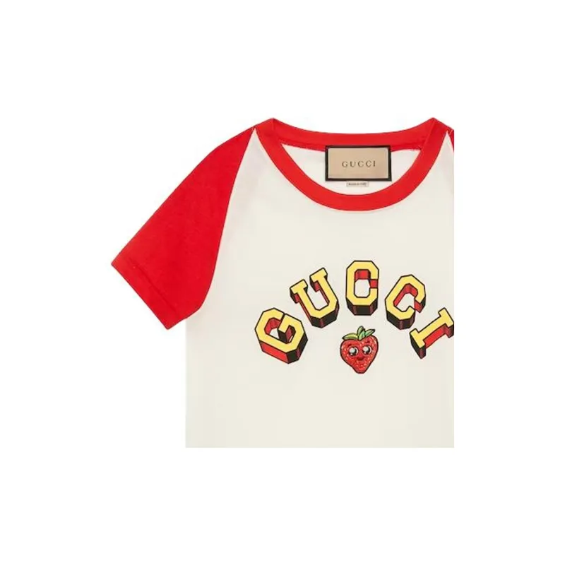 GUCCI Regular T Shirt Women's White-4