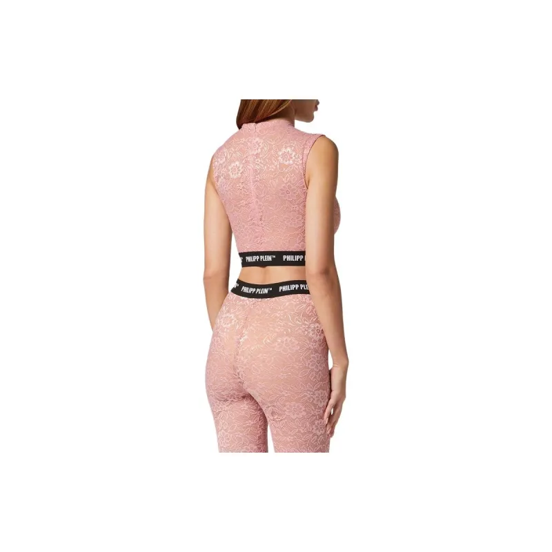 PHILIPP PLEIN Floral Lace Bralette-3