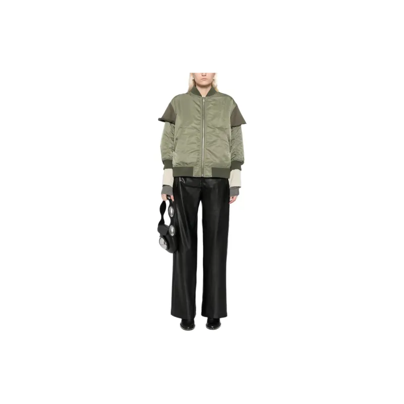 UNDERCOVER Layered Zip-up Bomber Jacket-1