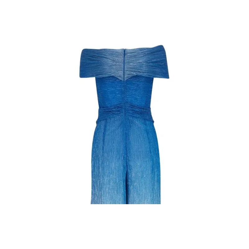 Talbot Runhof Gradient effect Sleeveless Dress-3