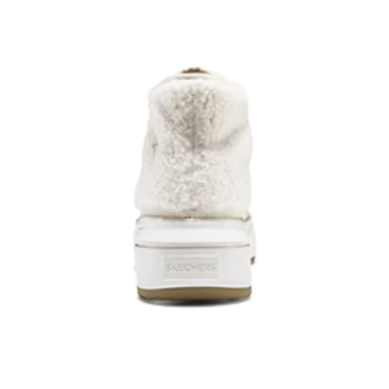 Skechers Court Classics Ankle Boots Women's Ivory-3