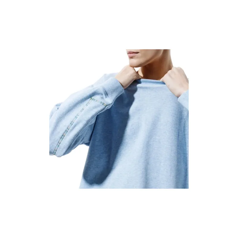 Nike Sweatshirts Women's Light Armory Blue-4