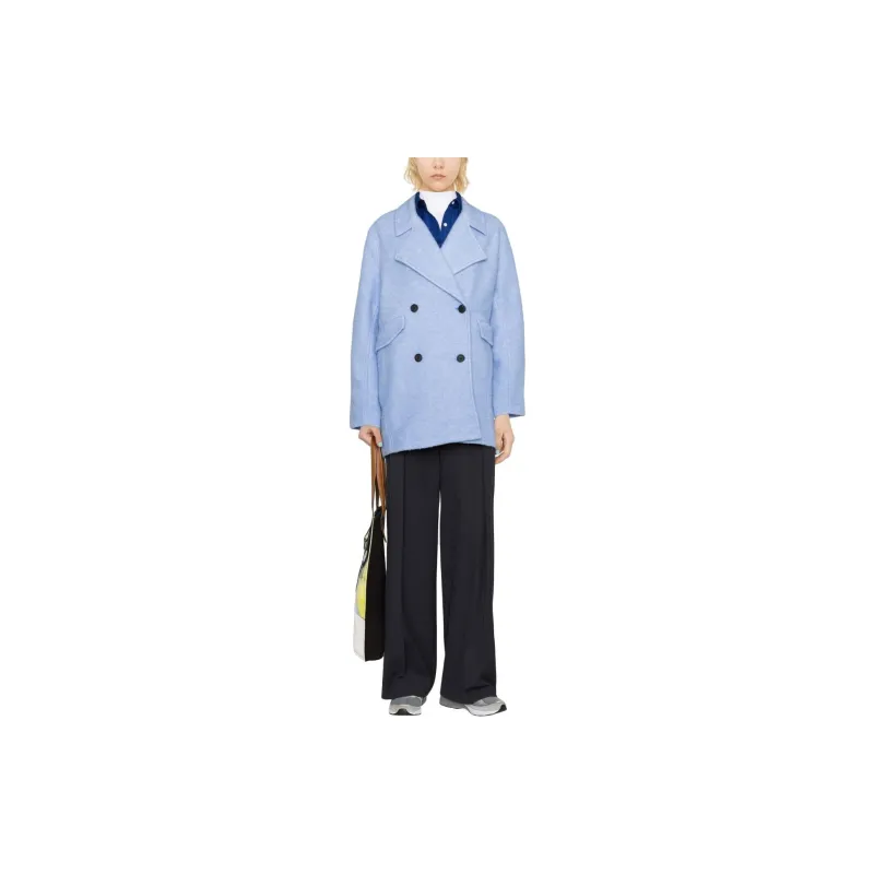 HOLZWEILER Double-breasted Short Coat-1