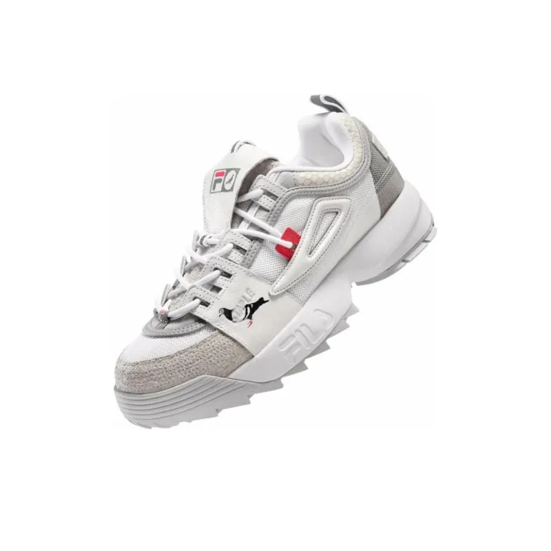 FILA FUSION Staple X FILA FUSION Daddy Shoes White/Grey-2