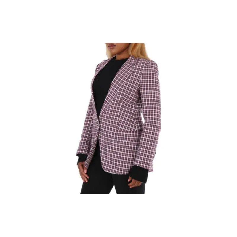 Burberry Jackets Women's Purple-4