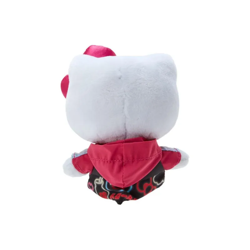 Sanrio Hello Kitty Neon Light Collection Dolls Plush Pendant 14cm Height-4
