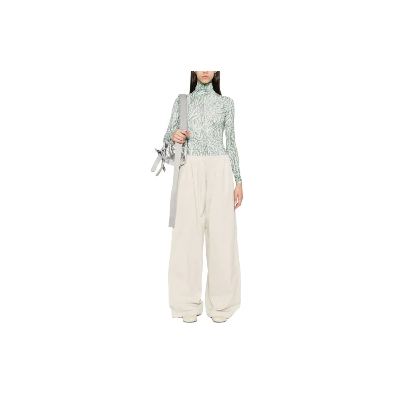 MM6 Maison Margiela Chalk Trousers-1