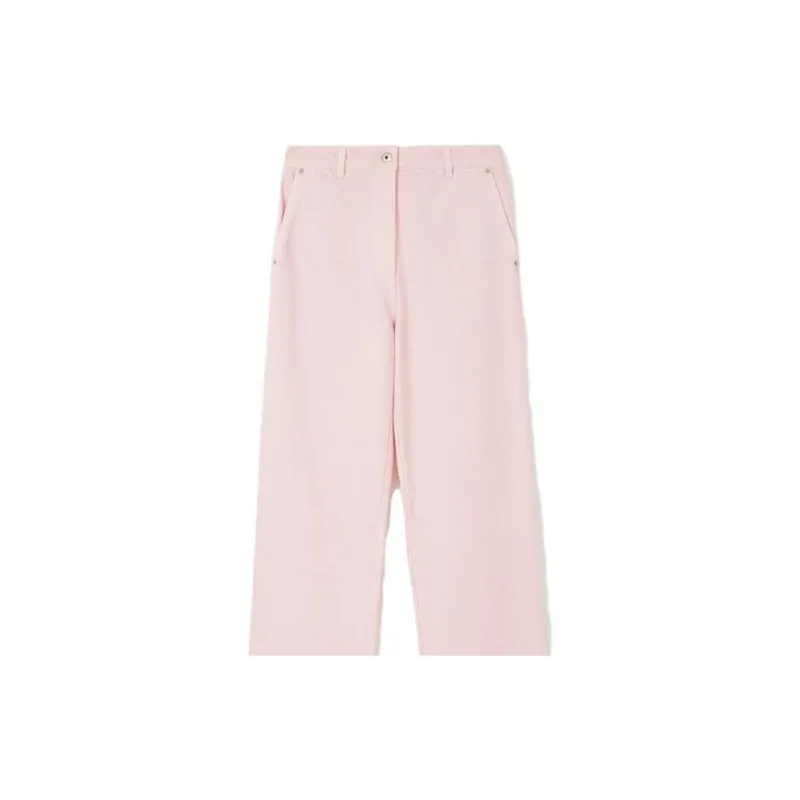 Burberry SS23 Jeans Women's Light Pink Red-4