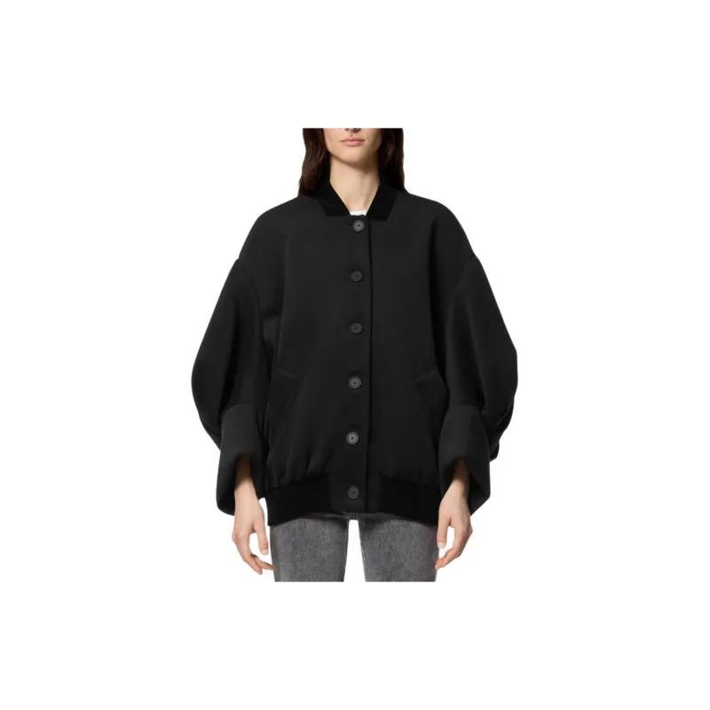 VERSACE Jackets Coats Women's Black-2