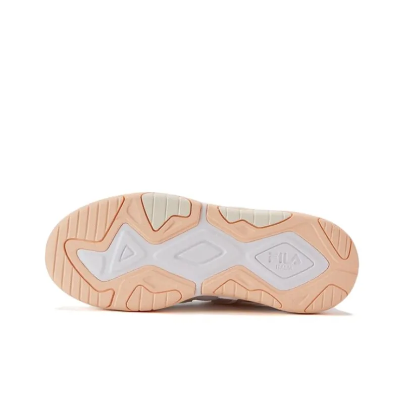 FILA KIDS Slip Resistant Kids' Skateboarding Shoes Pale Peach Thick Custard Teenagers-4
