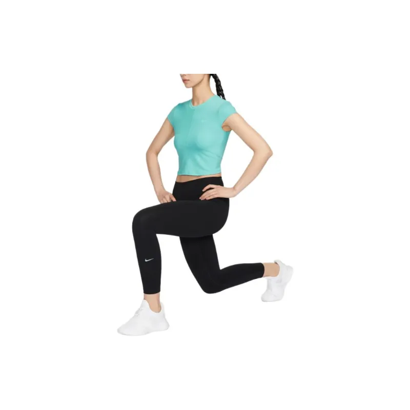 Nike One Fitted Rib Women's Dri-FIT Short-Sleeve Cropped Top-2