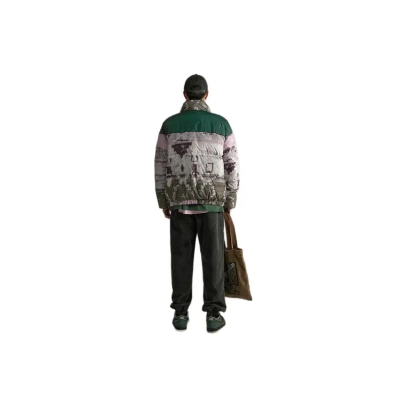 NO ONE ELSE Down Jacket Unisex Purple-2