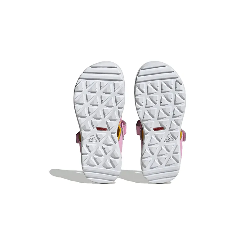 LEGO x Adidas Captain Toey Slip Resistant Children's Sandals Pink Yellow Kids'-5
