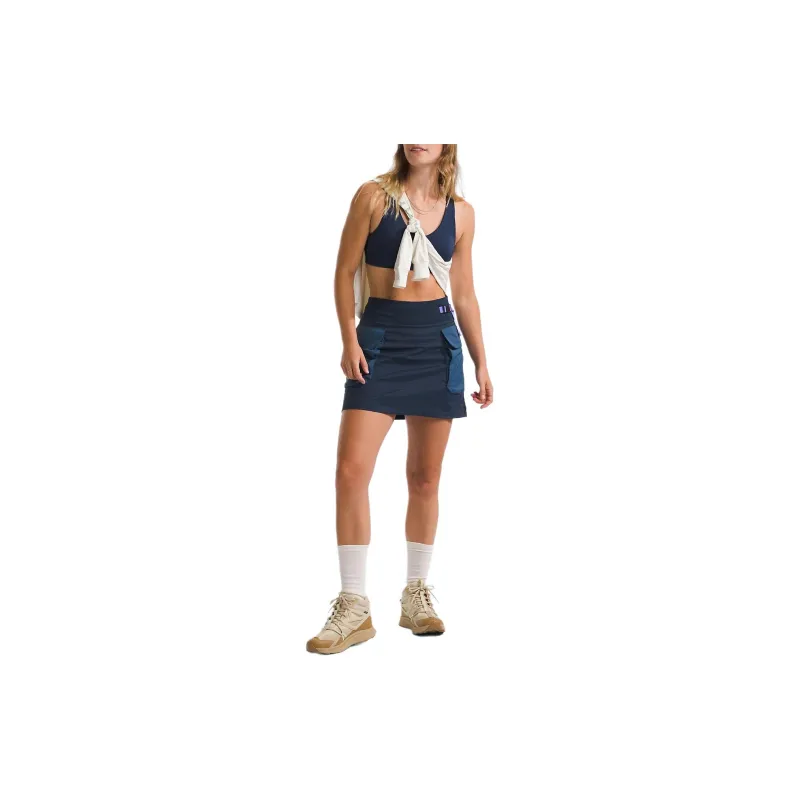 THE NORTH FACE Women's's Spring Peak Skort Casual Short Skirts Women's Marine Blue-1