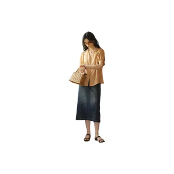 SOLIGHTER Shirt Women's Cameo Orange
