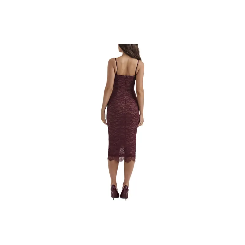 HOUSE OF CB MELINA Slip Dress Women's MULBERRY/Mulberry-3
