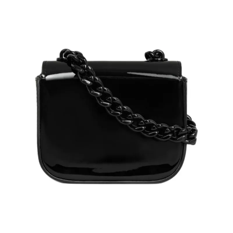 CELINE Cow Leather Handbag, Shoulder Bag Mini Women's Black-3
