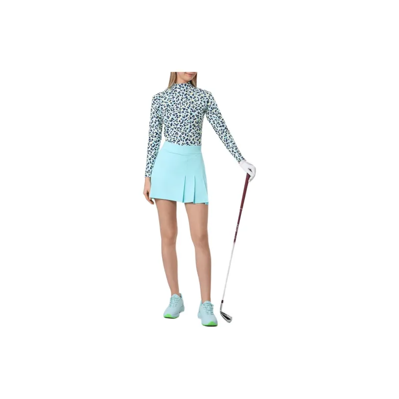 J.Lindeberg Casual Short Skirts Women's Light Blue-1