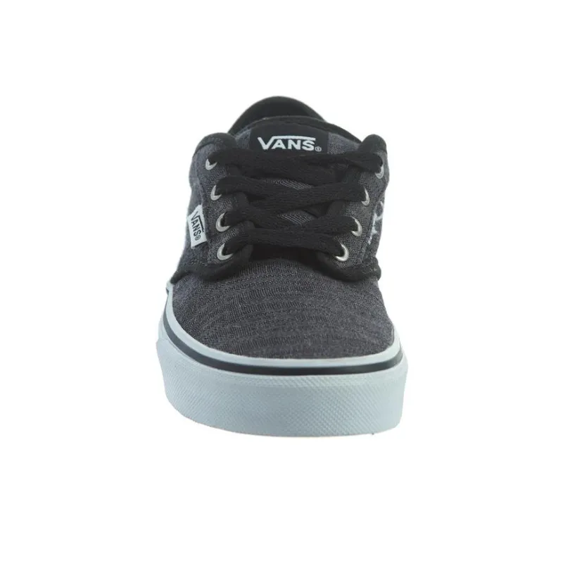 Vans Atwood Slip Resistant Low Top Kids' Skateboarding Shoes Gray Teenagers-2