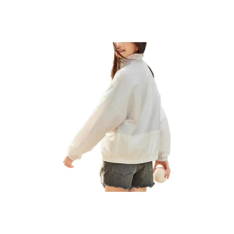 Anta Jacket Women's Sand Grain Gray-3