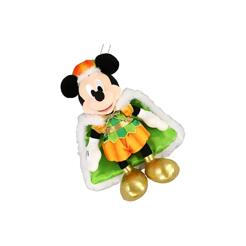 Disney Mickey 23 Halloween Pumpkin Apparel Dolls Plush Pendant 21cm Height-2