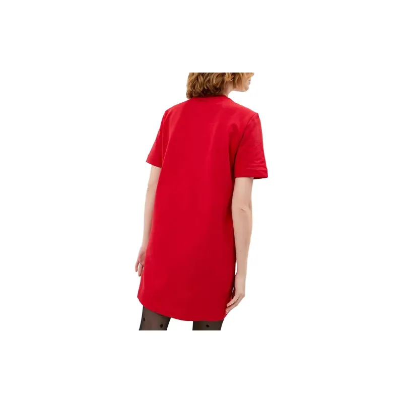 MOSCHINO Short Sleeved Dresses Women's Red-2