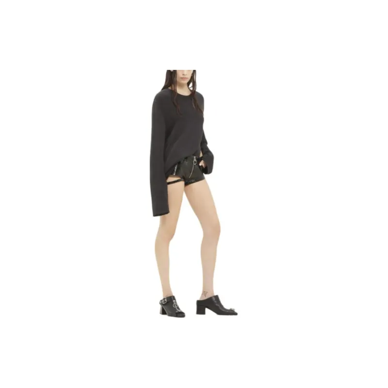COURREGES Open Side Crewneck Jumper-3