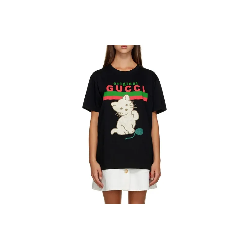 GUCCI T Shirts Women's Black-2