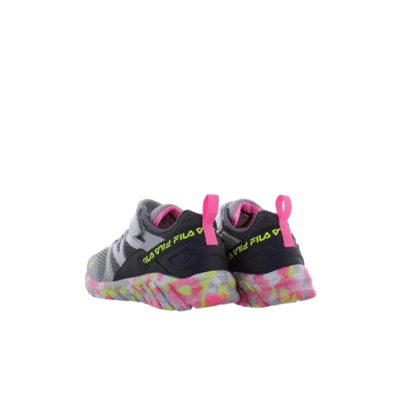 FILA KIDS Cryptonic 7 Wear resistant And Lightweight Low Top Kids' Running Shoes Gray Kids'-2