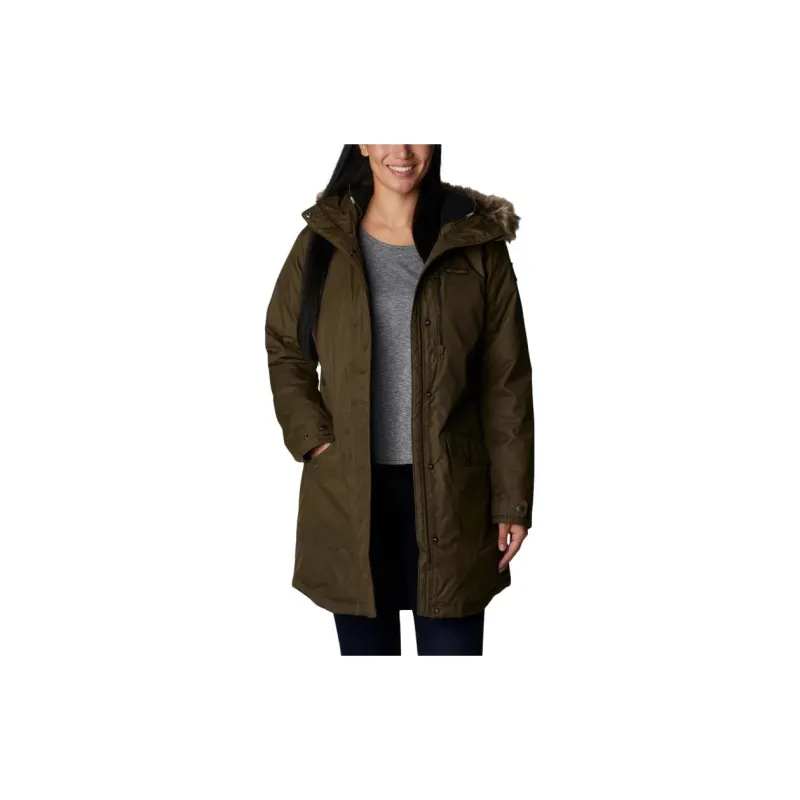 Columbia Jackets Women's Olive Green-2