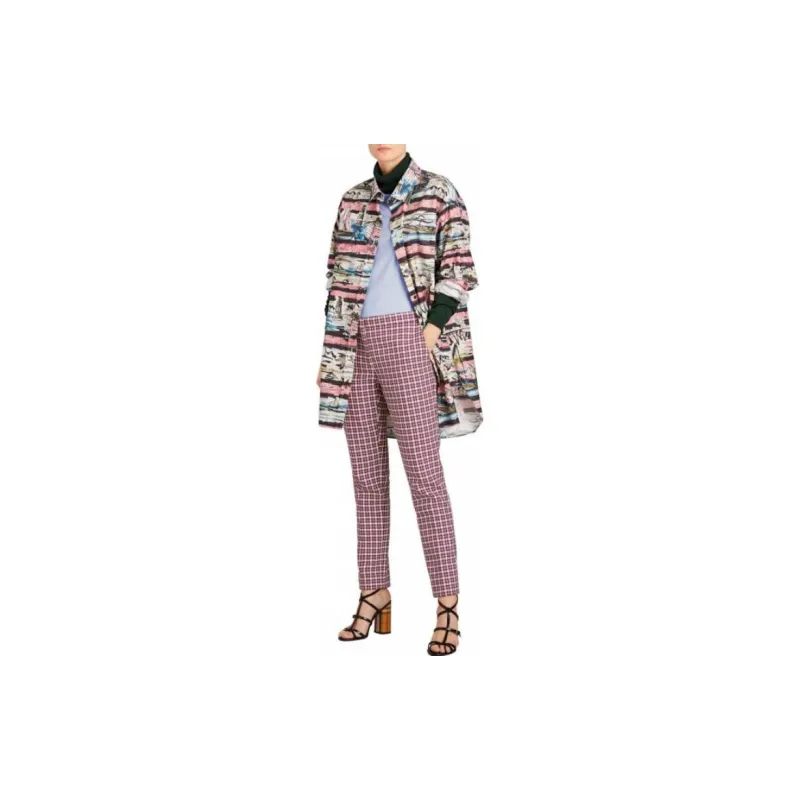 Burberry Casual Pants Women's Fuchsia-2