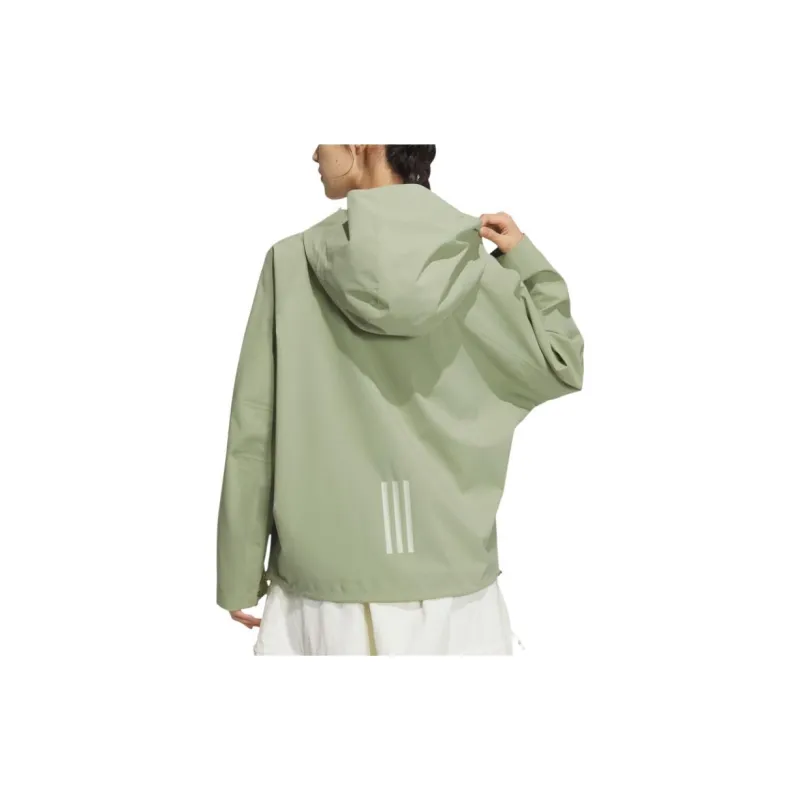 Adidas TECH RAIN JACKET Jackets & Coats Women's Tent Green-2