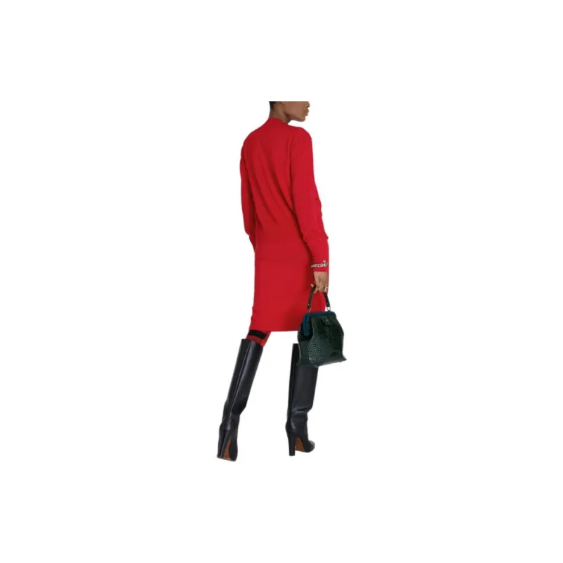 Vivienne Westwood Bea Cardigan Sweater Women's Red-3