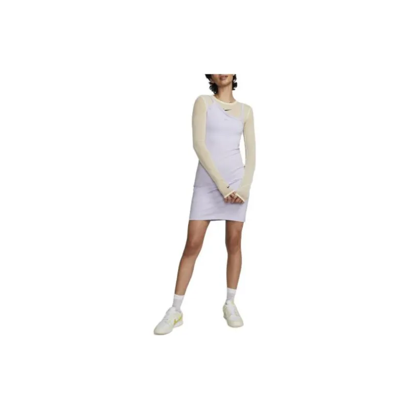Nike Slip Dresses Women's Light Purple-3