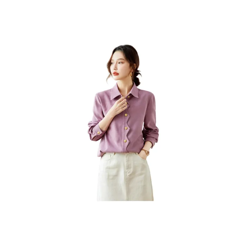 TERRE BLEUE Shirt Women's Purple-2