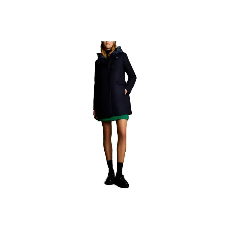 FAY Hooded Duffle Coat-3