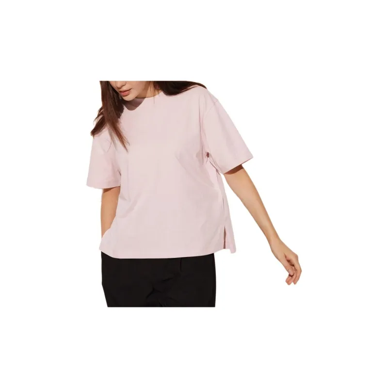 UNIQLO T Shirt Women's Pastel Pink-2