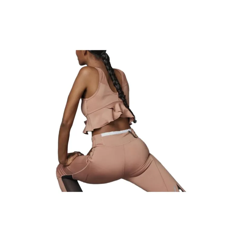 Adidas Crop Tops Women's Pink Orange-2