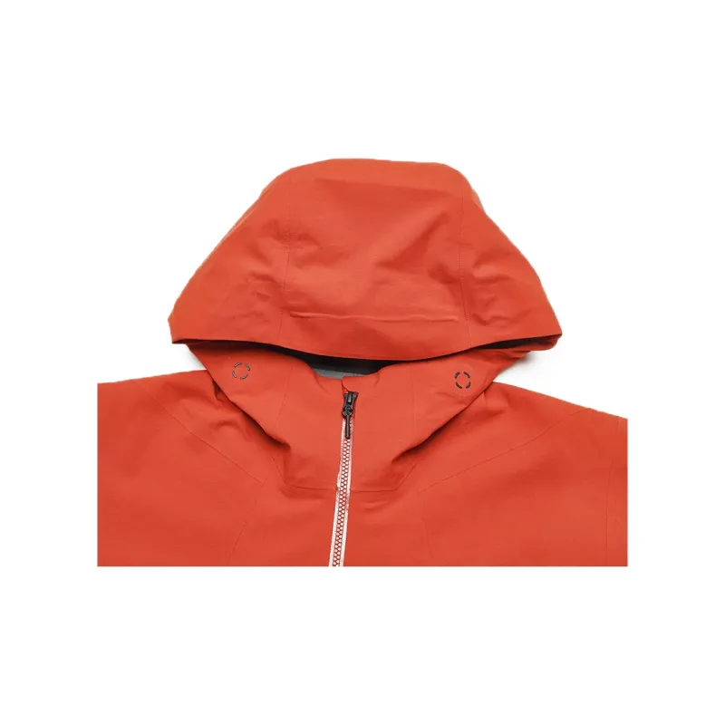 FILA Water-Resistant Windbreaker Jacket Men's Sandy Orange-6