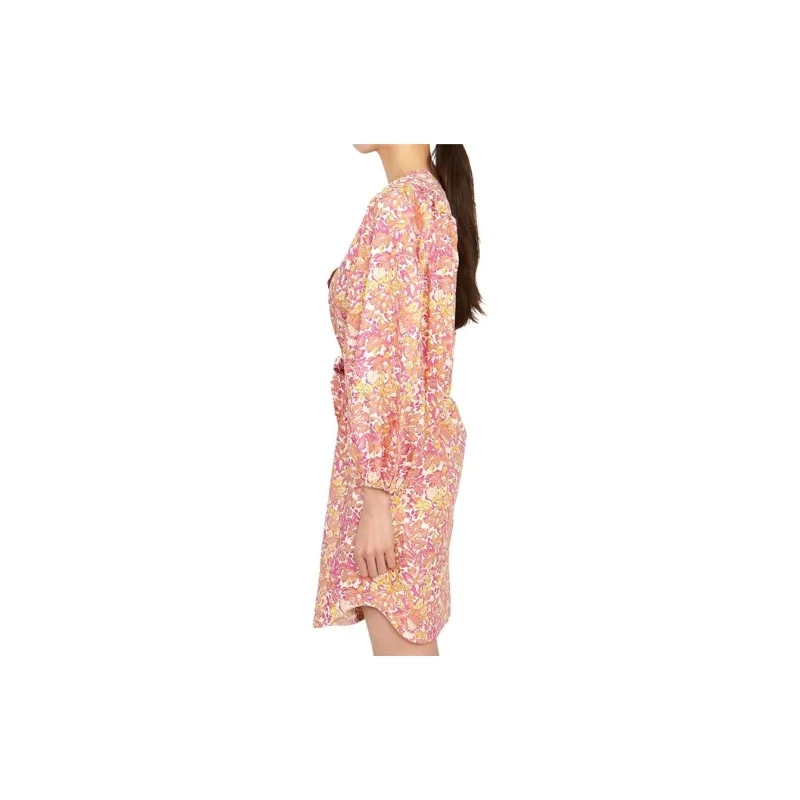 Vanessa Bruno Long Sleeved Dress Women's Multicolor-4