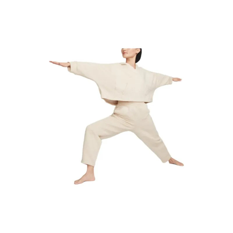 Nike Yoga Luxe Sweatshirt Women's Sand Pile White/Multicolor-2