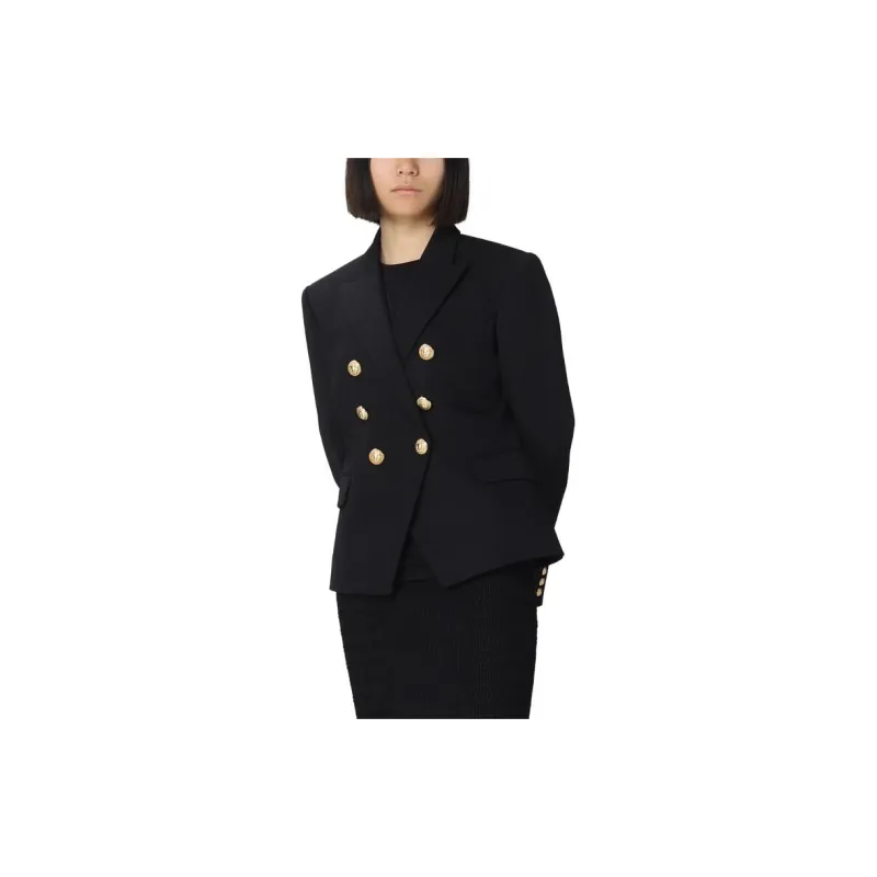 BALMAIN Buttoned Tailored Blazer-4
