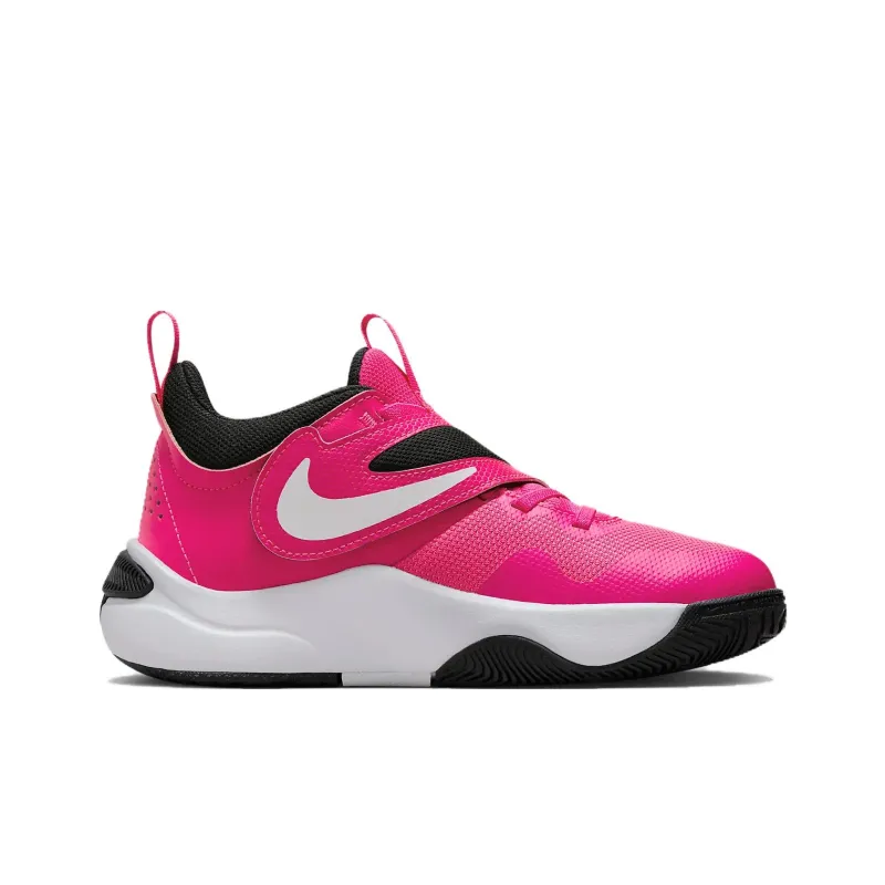 Nike Team Hustle D11 GS 'Fierce Pink'-1